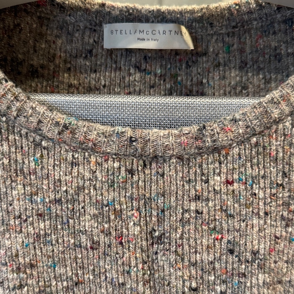 Stella McCartney Multicolor Speckled Knit Top